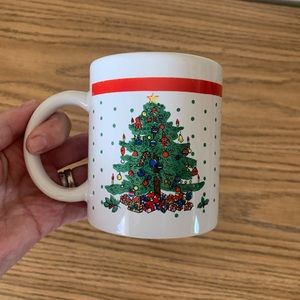 Vintage Christmas mug